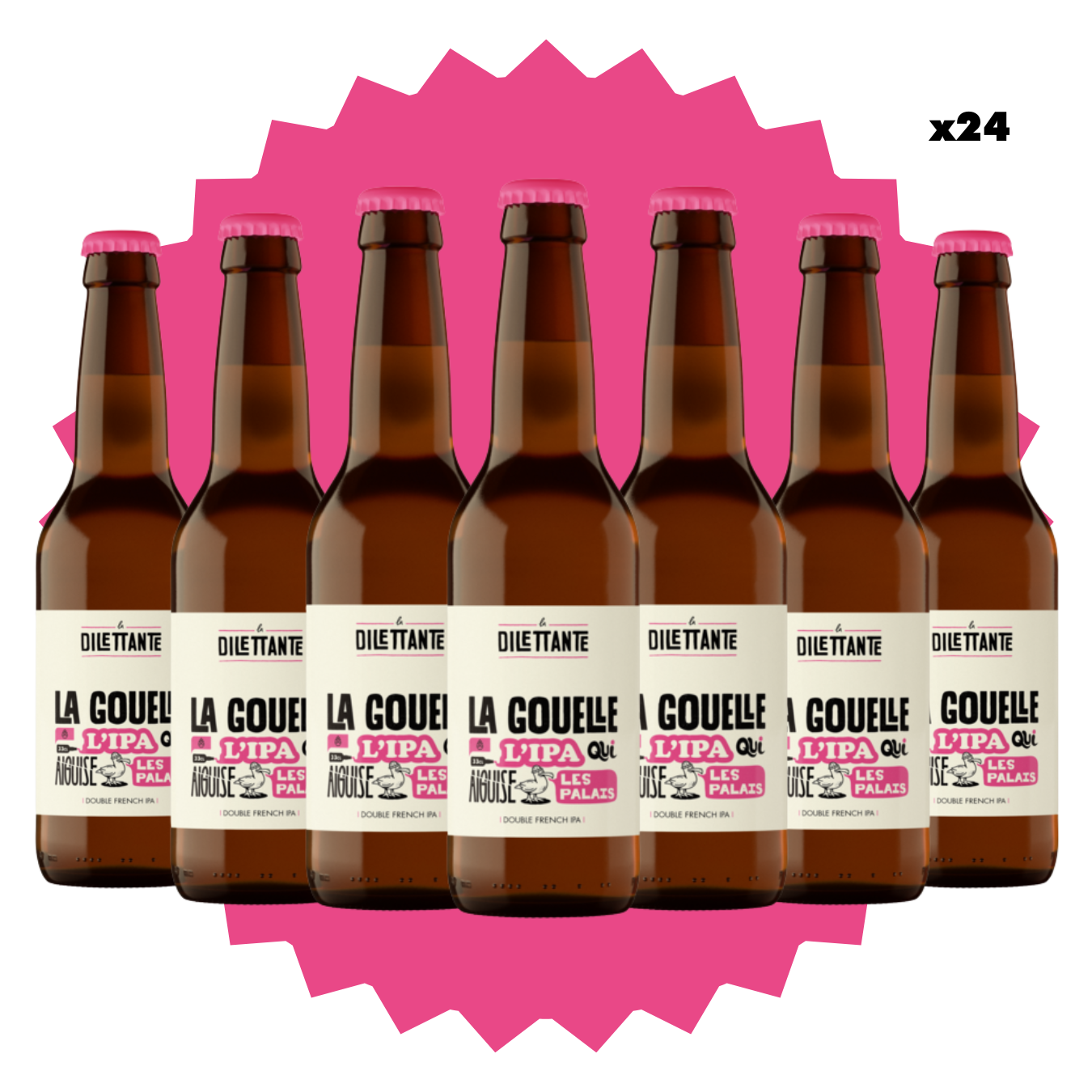 Pack La Gouelle - Brasserie La Dilettante La Dilettante - 33cl