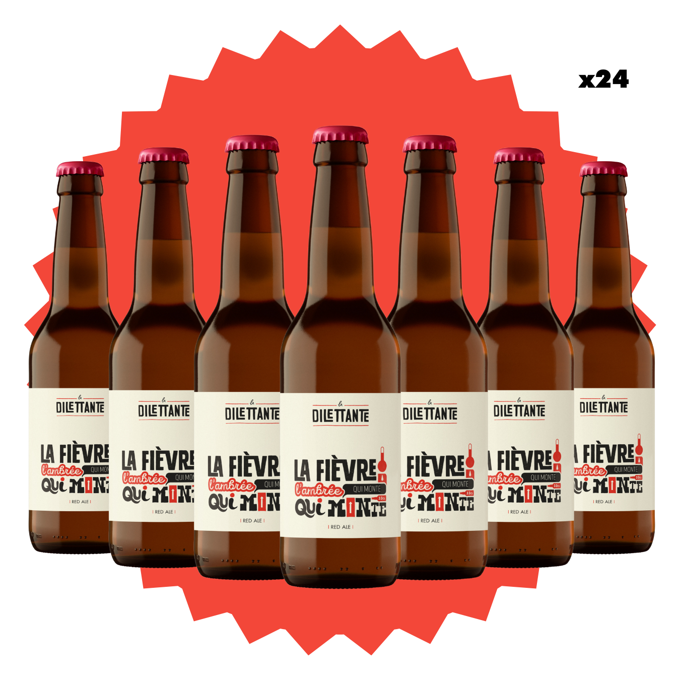 Pack La Fièvre - Brasserie La Dilettante La Dilettante - 33cl