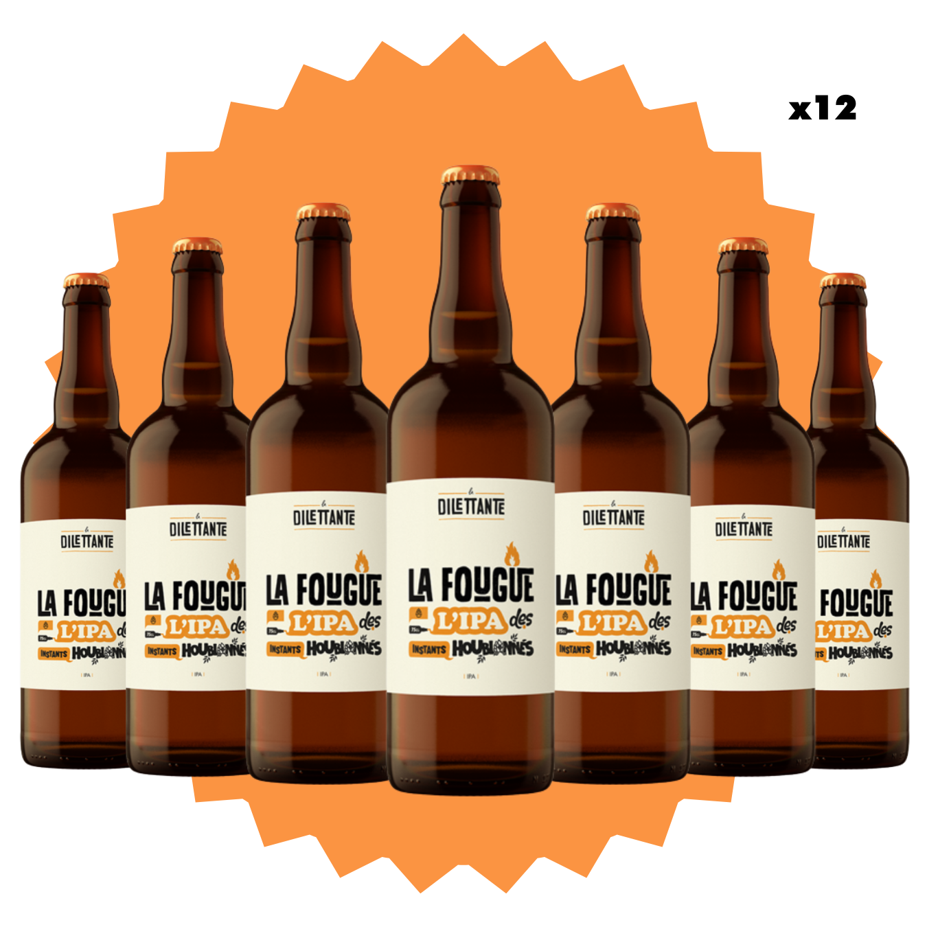 Pack La Fougue - Brasserie La Dilettante La Dilettante - 75cl
