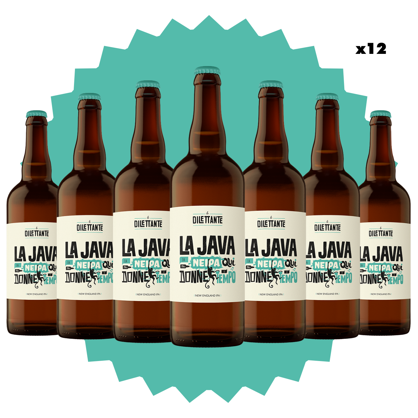 Pack La Java - Brasserie La Dilettante La Dilettante - 75cl