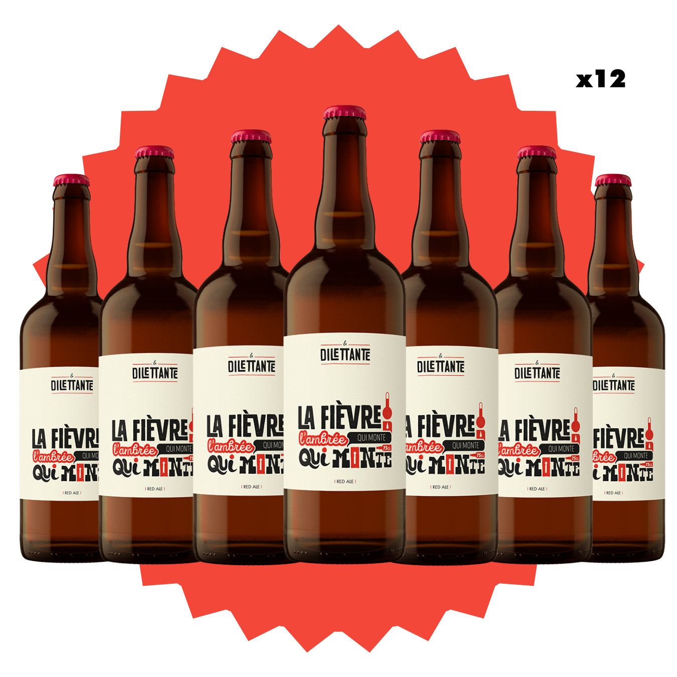 Pack La Fièvre - Brasserie La Dilettante La Dilettante - 75cl