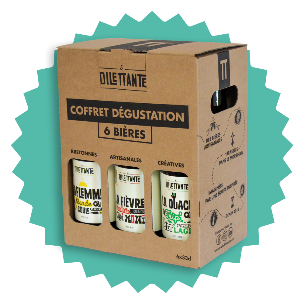 
                  
                    Coffret Dégustation - Brasserie La Dilettante La Dilettante
                  
                