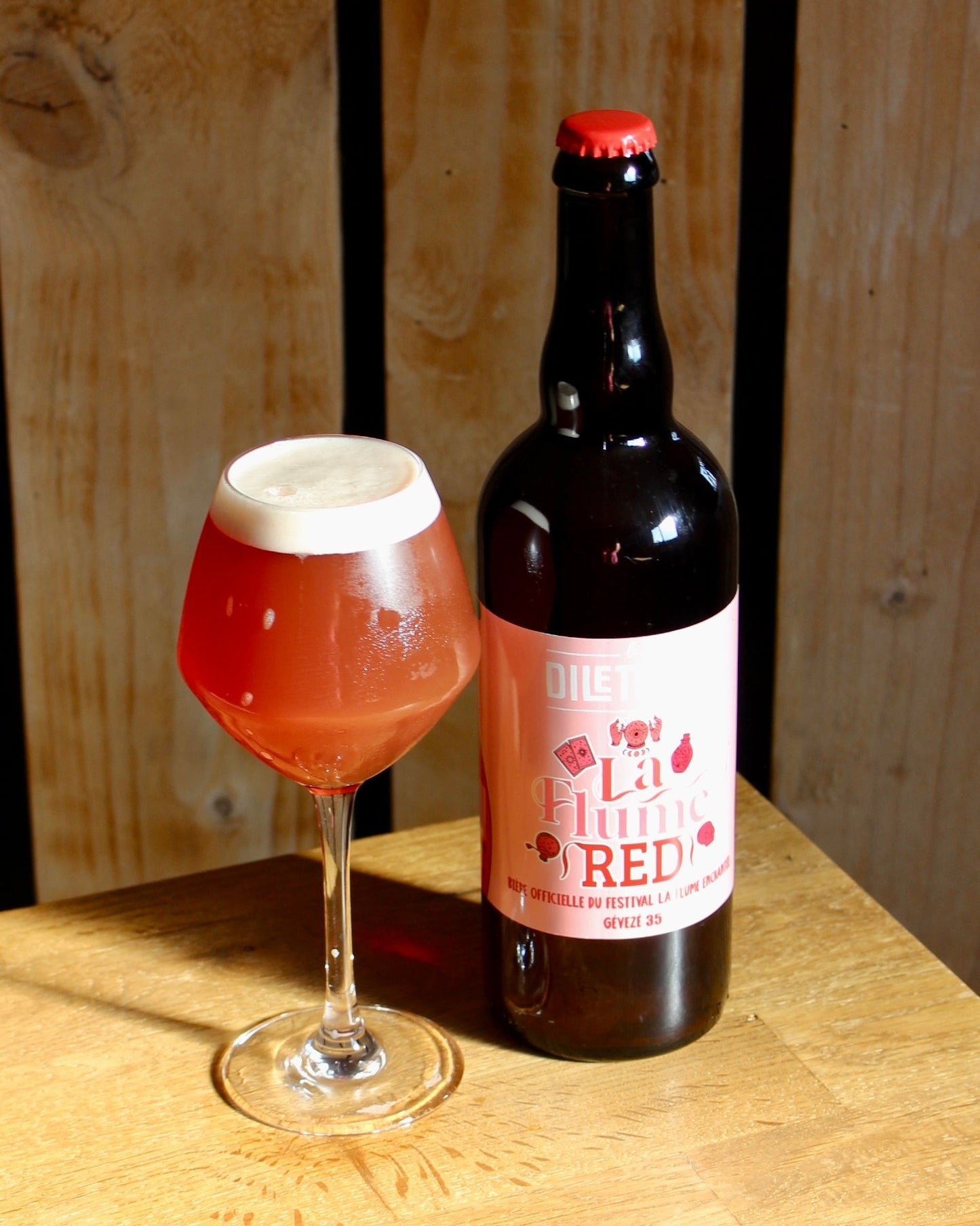 Bière La Flume Red La Dilettante