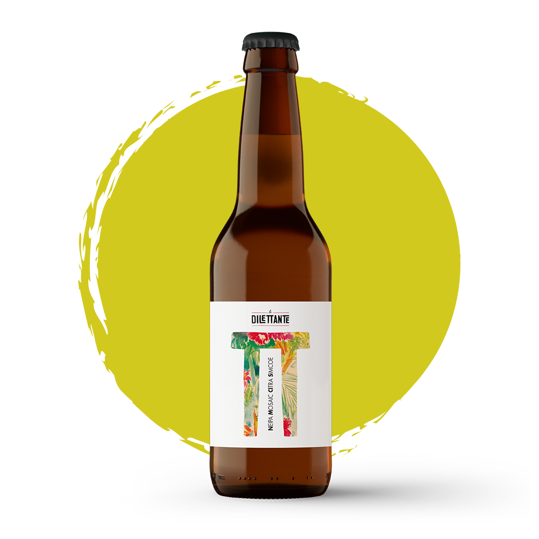 Bière NEIPA Mosaic Citra Simcoe La Dilettante